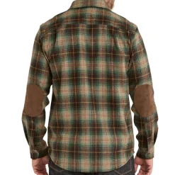Trail Shirt Brown/Green Plaid 24'