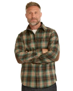 Trail Shirt Brown/Green Plaid 24'