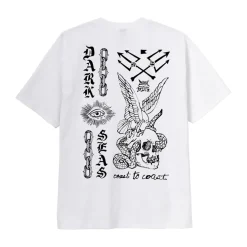 Trouble Maker Heavy Weight Tee White
