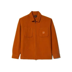 Union Zip Flannel Rustic Caramel