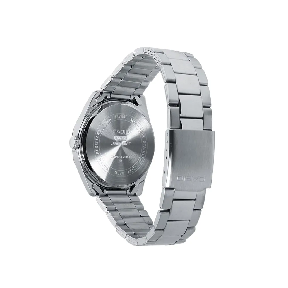 Vintage Black Dial Stainless Steel Watch