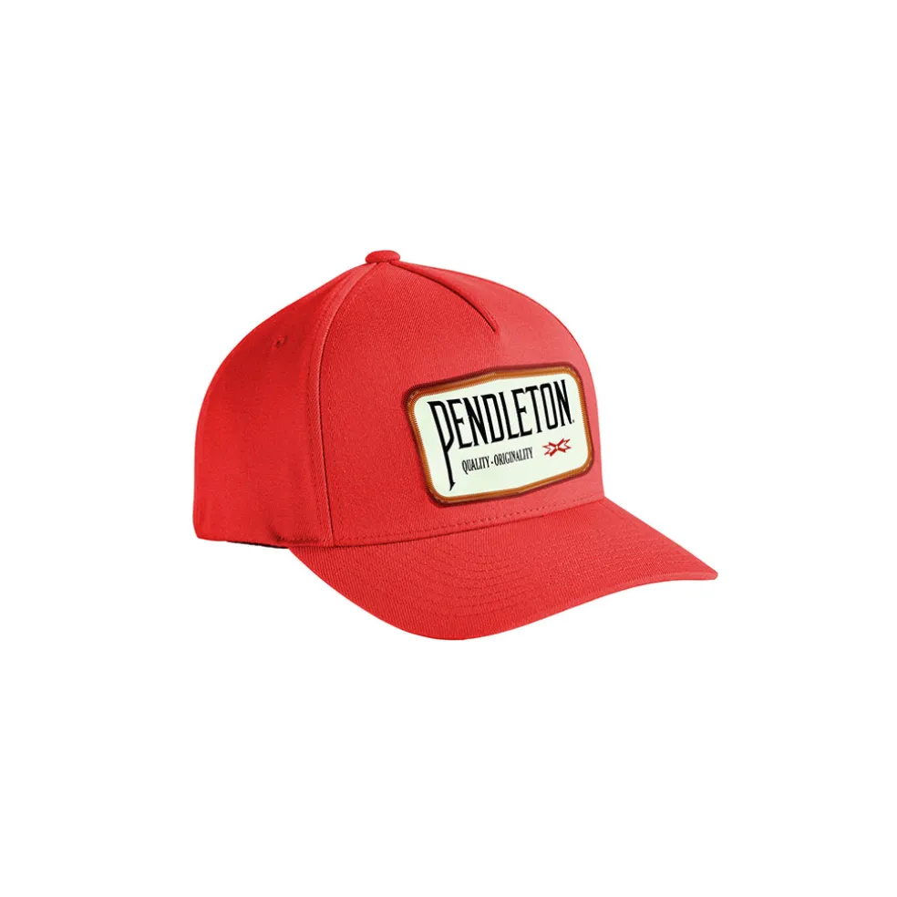 Vintage Logo Graphic Hat Red