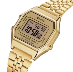 Vintage Slim Gold Metal Watch