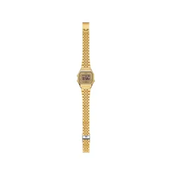 Vintage Slim Gold Metal Watch