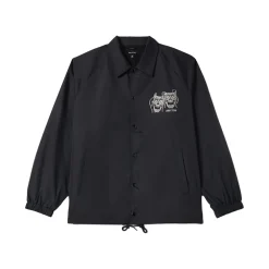 Watchman Coaches Jacket Black