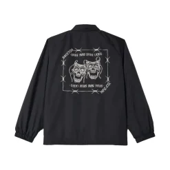 Watchman Coaches Jacket Black