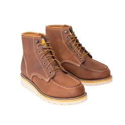 Waterproof 6 In. Moc Toe Boot Dark Brown