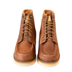 Waterproof 6 In. Moc Toe Boot Dark Brown