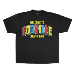 Welcome to Fooville Tee Black