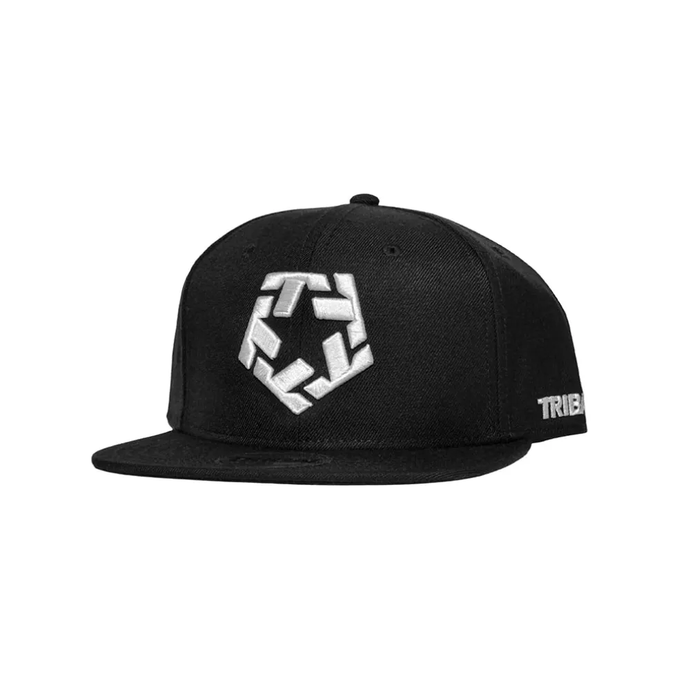 White on Black Snapback