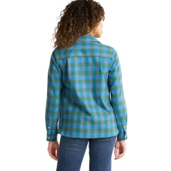 Women's Board Shirt Blue/Green Check 24'