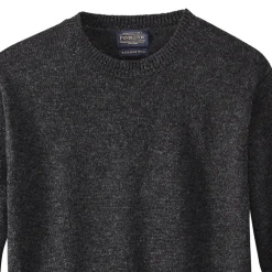 Wool Crewneck Black Heather
