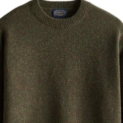 Wool Crewneck Camo Heather