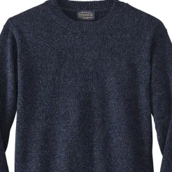 Wool Crewneck Indigo Heather