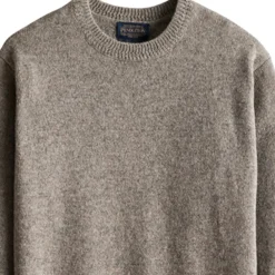 Wool Crewneck Stone Heather