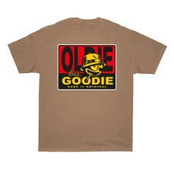 Worker Cat Tee Khaki