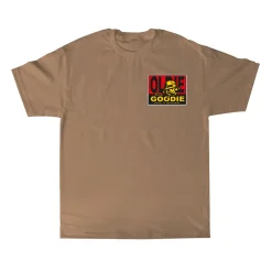 Worker Cat Tee Khaki