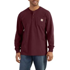 Workwear Henley Pocket LS