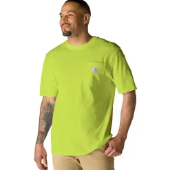 Workwear SS Pocket Tee Brite Lime