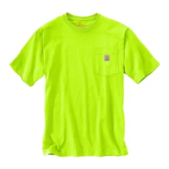 Workwear SS Pocket Tee Brite Lime