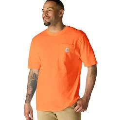 Workwear SS Pocket Tee Brite Orange
