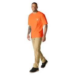 Workwear SS Pocket Tee Brite Orange