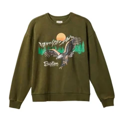 Wyoming Crewneck Chive Worn Wash